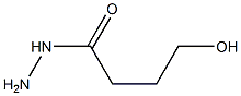 4-HYDROXYBUTANOIC ACID HYDRAZIDE 结构式