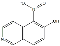 6-HYDROXY-5-NITROISOQUINOLINE 结构式