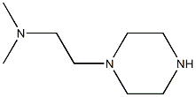 DIMETHYL- (2-PIPERAZIN-1-YL-ETHYL)-AMINE 结构式