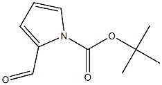 N-Boc-pyrrole-2-carboxaldehyde 结构式