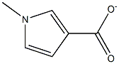 N-METHYL-3-PYRROLCARBOXYLATE 结构式