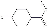 methyl 4-oxocyclohexanecarboxylate 结构式