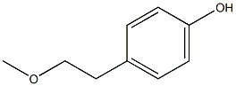 P-HYDROXYPHENYLETHYL METHYL ETHER 结构式