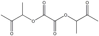 O,O''-OXALYLBIS(2-HYDROXY-3-BUTANONE) 结构式