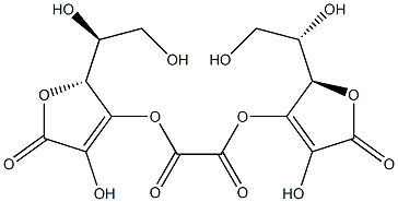 O,O-OXALYLBIS(ASCORBIC ACID) 结构式