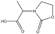 2-(2-OXO-1,3-OXAZOLIDIN-3-YL)PROPANOIC ACID 结构式