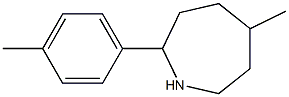 2-(4-METHYLPHENYL)-5-METHYLAZEPANE 结构式