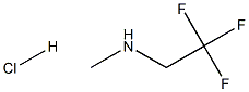 2,2,2-TRIFLUORO-N-METHYLETHANAMINE HYDROCHLORIDE 结构式