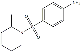 4-(2-METHYL-PIPERIDINE-1-SULFONYL)-PHENYLAMINE 结构式