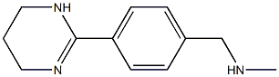 N-METHYL-1-[4-(1,4,5,6-TETRAHYDROPYRIMIDIN-2-YL)PHENYL]METHANAMINE 结构式