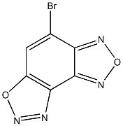 4-bromo[1,2,5]oxadiazolo[3,4-e][1,2,3]benzoxadiazole 结构式