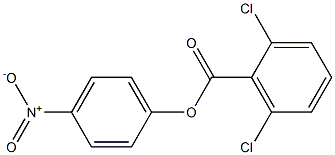 4-nitrophenyl 2,6-dichlorobenzoate 结构式