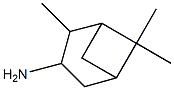 2,6,6-trimethylbicyclo[3.1.1]heptan-3-amine 结构式