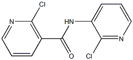 2-chloro-N-(2-chloro-3-pyridinyl)nicotinamide 结构式