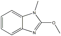 2-methoxy-1-methyl-1H-benzo[d]imidazole 结构式