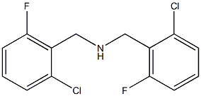 N,N-di(2-chloro-6-fluorobenzyl)amine 结构式