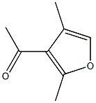 1-(2,4-dimethyl-3-furyl)ethan-1-one 结构式