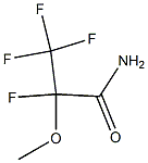 2,3,3,3-tetrafluoro-2-methoxypropanamide 结构式