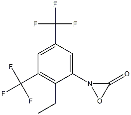 ethyl N-[3,5-di(trifluoromethyl)phenyl]iminoformate 结构式