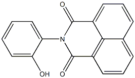 2-(2-hydroxyphenyl)-2,3-dihydro-1H-benzo[de]isoquinoline-1,3-dione 结构式