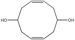 cyclodeca-3,8-diene-1,6-diol 结构式