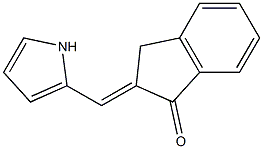 2-(1H-pyrrol-2-ylmethylidene)indan-1-one 结构式