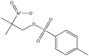 2-methyl-2-nitropropyl 4-methylbenzene-1-sulfonate 结构式