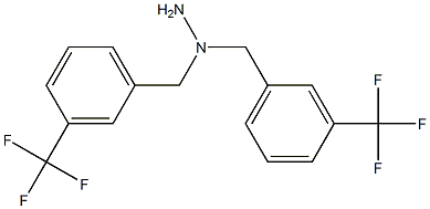 1,1-di[3-(trifluoromethyl)benzyl]hydrazine 结构式