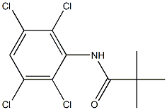 N1-(2,3,5,6-tetrachlorophenyl)-2,2-dimethylpropanamide 结构式