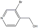 (3-BROMOPYRIDIN-4-YL)METHANOL 结构式