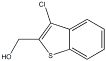 (3-chlorobenzo[b]thiophen-2-yl)methanol 结构式