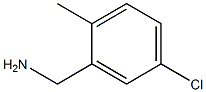 (5-chloro-2-methylphenyl)methanamine 结构式