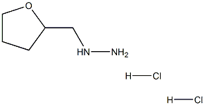 1-((tetrahydrofuran-2-yl)methyl)hydrazine dihydrochloride 结构式