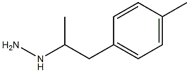 1-(1-p-tolylpropan-2-yl)hydrazine 结构式