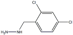 1-(2,4-dichlorobenzyl)hydrazine 结构式