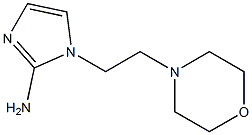 1-(2-morpholinoethyl)-1H-imidazol-2-amine 结构式
