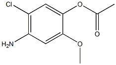 1-(4-Amino-5-chloro-2-methoxy-phenyl)-acetic acid 结构式