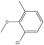 1-chloro-2-methoxy-3-methylbenzene 结构式