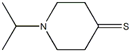 1-isopropylpiperidine-4-thione 结构式