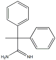 2,2-diphenylpropanamidine 结构式