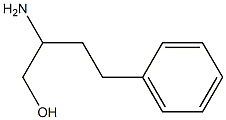 2-amino-4-phenylbutan-1-ol 结构式