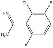 2-chloro-3,6-difluorobenzamidine 结构式