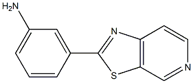 3-(thiazolo[5,4-c]pyridin-2-yl)aniline 结构式
