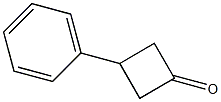 3-phenylcyclobutanone 结构式
