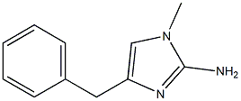 4-benzyl-1-methyl-1H-imidazol-2-amine 结构式