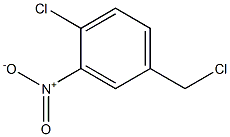 4-chlor-3-nitrobenzyl chloride 结构式