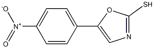 5-(4-NITROPHENYL)-1,3-OXAZOLE-2-THIOL 结构式