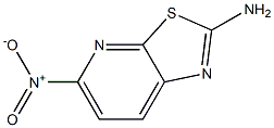 5-nitrothiazolo[5,4-b]pyridin-2-amine 结构式