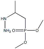 dimethyl 2-hydrazinylpropylphosphonate 结构式