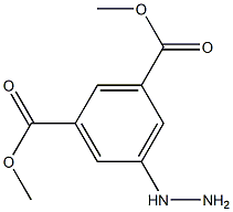 dimethyl 5-hydrazinylbenzene-1,3-dioate 结构式